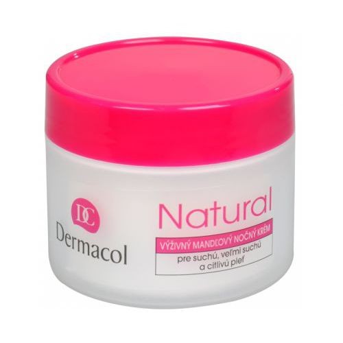 Dermacol Crema notte nutriente alle mandorle per pelli secche e sensibili naturali 50ml Donna