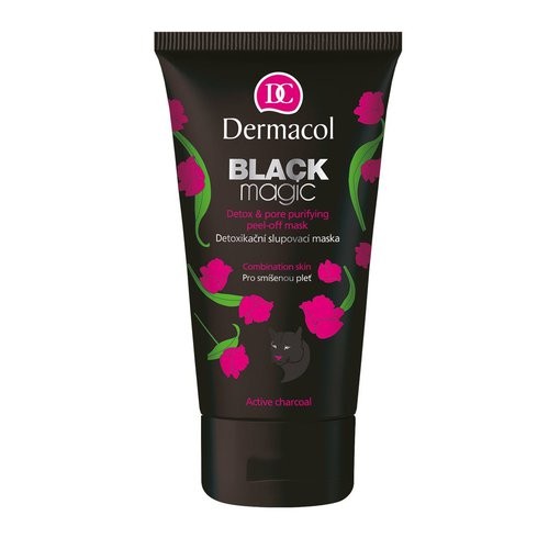 Dermacol Black detox Peeling Mask Black Magic Detox and Pore Purifying Peel Off Mask 150ml 150ml Donna
