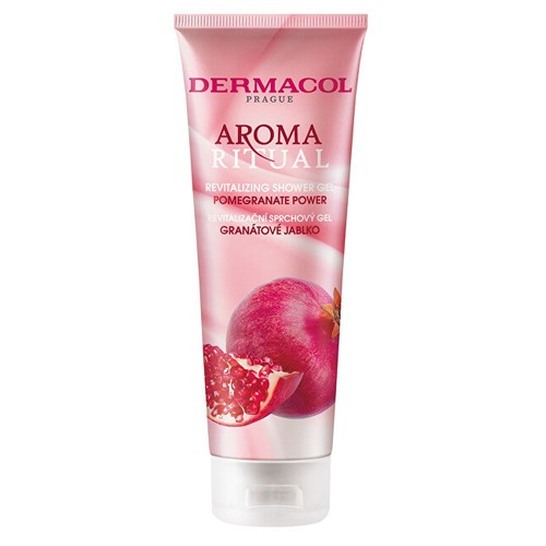 Dermacol Aroma Ritual Gel doccia rivitalizzante al melograno Gel doccia rivitalizzante al melograno 250ml Donna