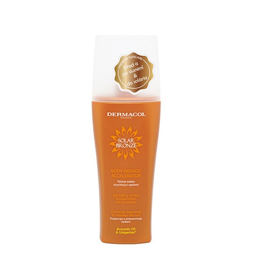 Dermacol Solar Bronze Body Bronze Accelerator Tanning accelerating body lotion donna 200ml