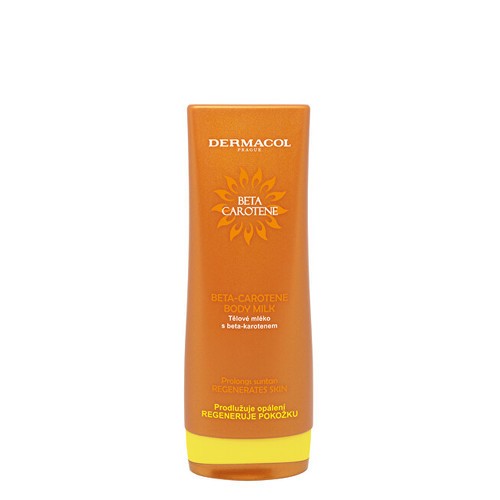Dermacol Beta Carotene Body Milk Lozione per il corpo con beta carotene 200ml Donna