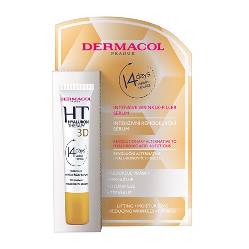 Dermacol 3D Hyaluron Therapy Intensive Wrinkle Filler Siero Rimodellante Anti Rughe 12ml Donna