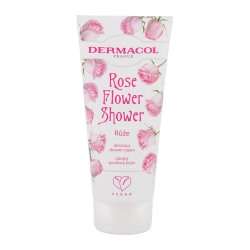 Dermacol Crema doccia ai fiori di rosa Crema doccia 200ml Donna