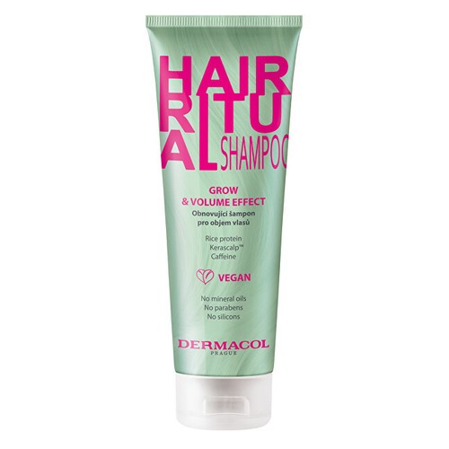 Dermacol Hair Ritual Grow and Volume Shampoo volume dei capelli Shampoo ristrutturante 250ml Donna