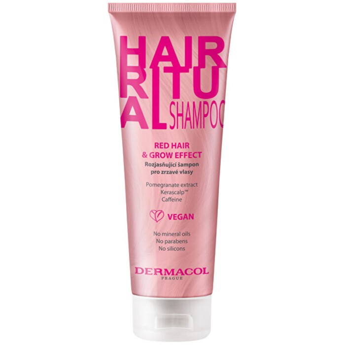 Dermacol Hair Ritual Shampoo zrzav vlasy Rozjasujc ampon donna 250ml
