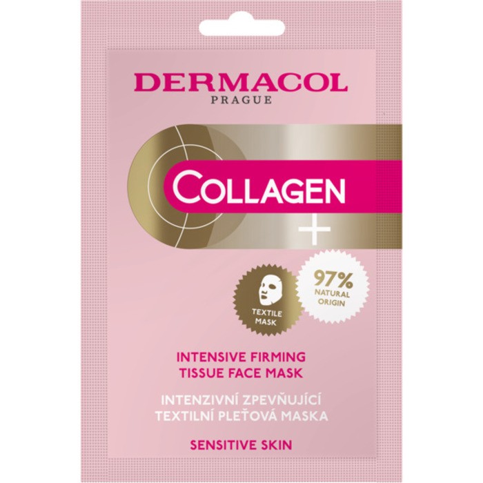 Dermacol Collagen Intensive Firming Mask Intenzivn zpevujc textiln pleov maska donna 10ks
