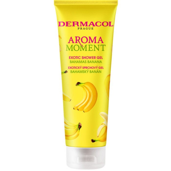 Dermacol Bahamas Banana Aroma Moment Exotic Shower Gel Exotick sprchov gel donna 250ml