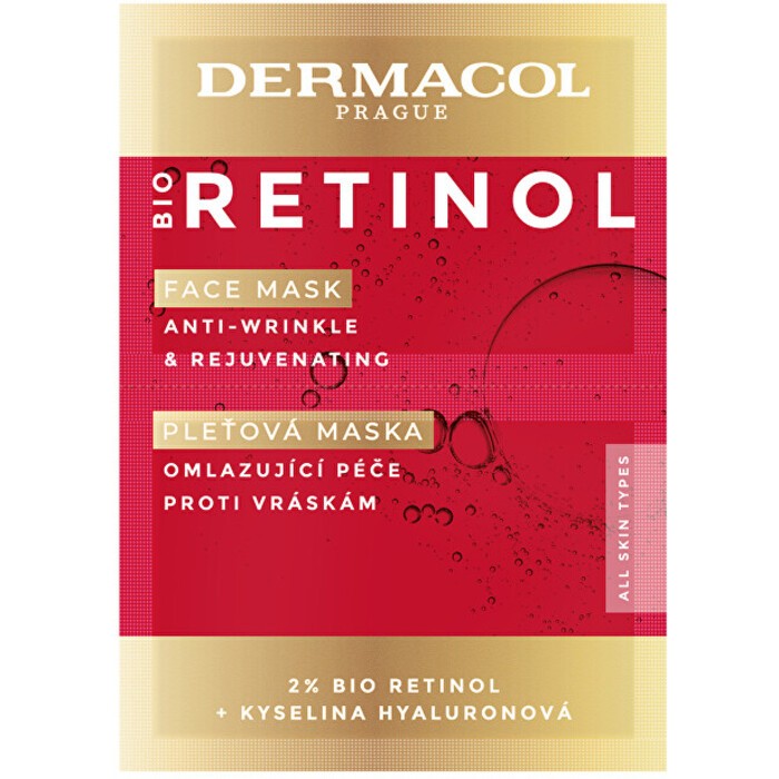 Dermacol Bio Retinol Face Mask 2 x 8 ml Pleov maska donna 8ml