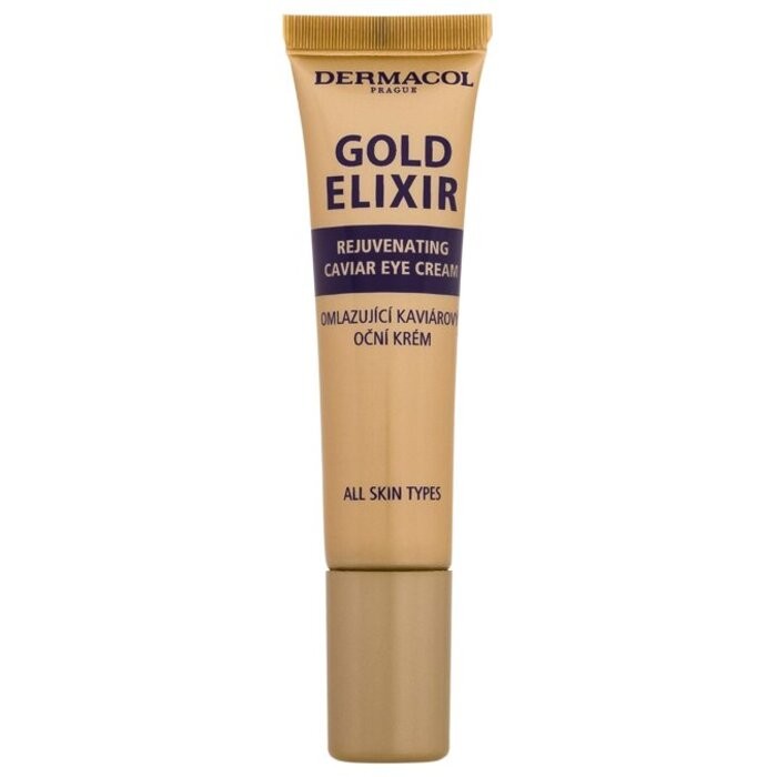 Dermacol Gold Elixir Rejuvenating Caviar Eye Cream donna 15ml
