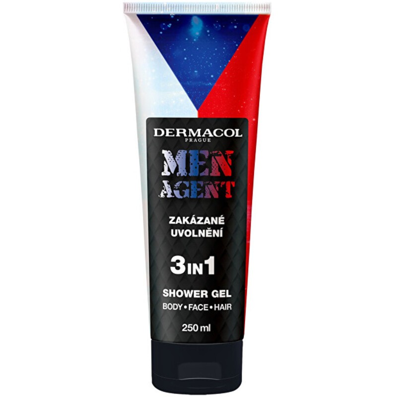 Dermacol Prohibited release Men Agent 3in1 Shower Gel - Shower gel uomo 250ml