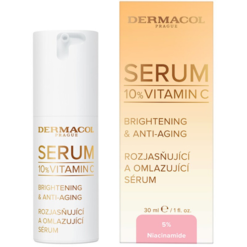Dermacol Brightening & Anti-Aging Serum - Brightening and rejuvenating serum with vitamin C donna 30ml