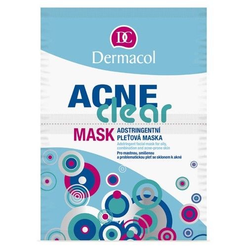 Dermacol Oli acnecleari pelli miste e problematiche Maschera viso astringente 160g Donna