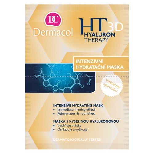 Dermacol HT 3D Maschera Idratante Intensivo 2 pezzi Maschera idratante intensiva e rimodellante 8ml Donna