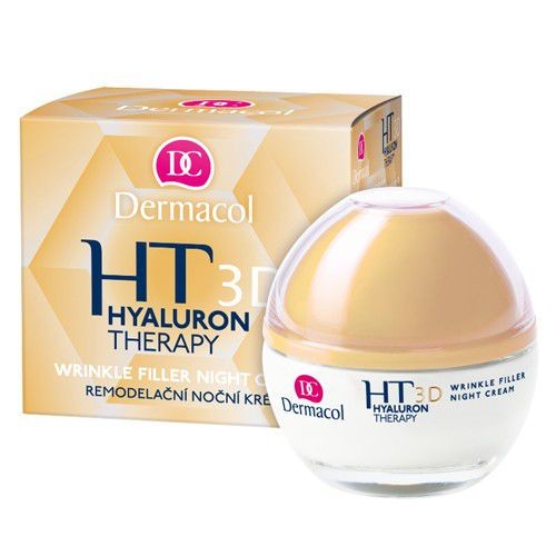 Dermacol Hyaluron Filler Therapy 3D Wrinkle Night Cream Crema notte Rimodellante 50ml Donna