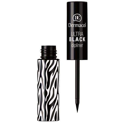 Dermacol Eyeliner liquido ultra nero Dipliner 28 ml Nero Donna