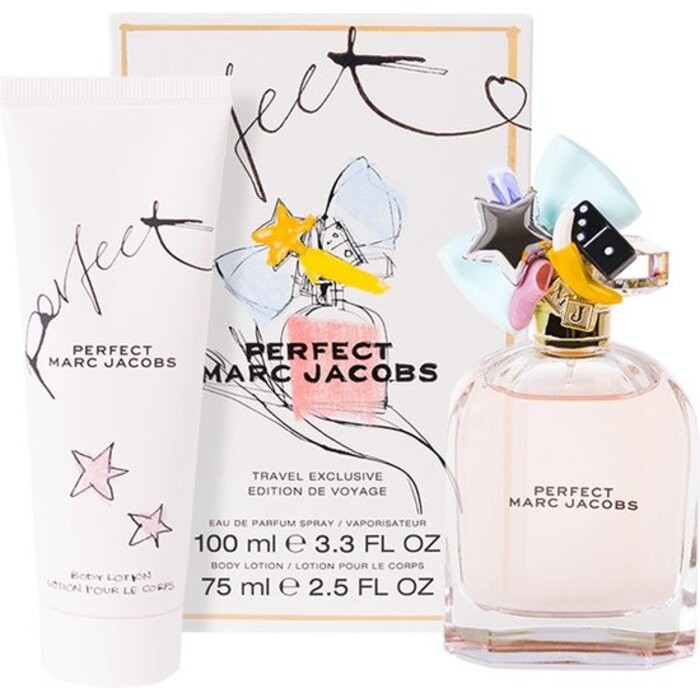 Marc Jacobs Perfect Gift Set eau de parfum 100 ml and Body Lotion 75 ml donna 100ml