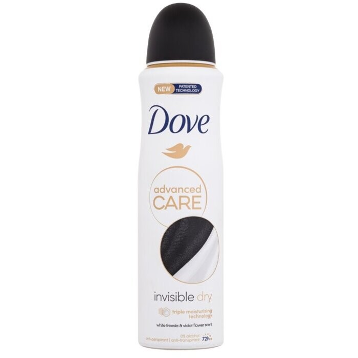 Dove Advanced Care Invisible Dry 72h Antiperspirant donna 150ml