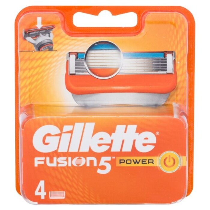 Gillette Fusion Power 8 pezzi Lame di ricambio Uomo