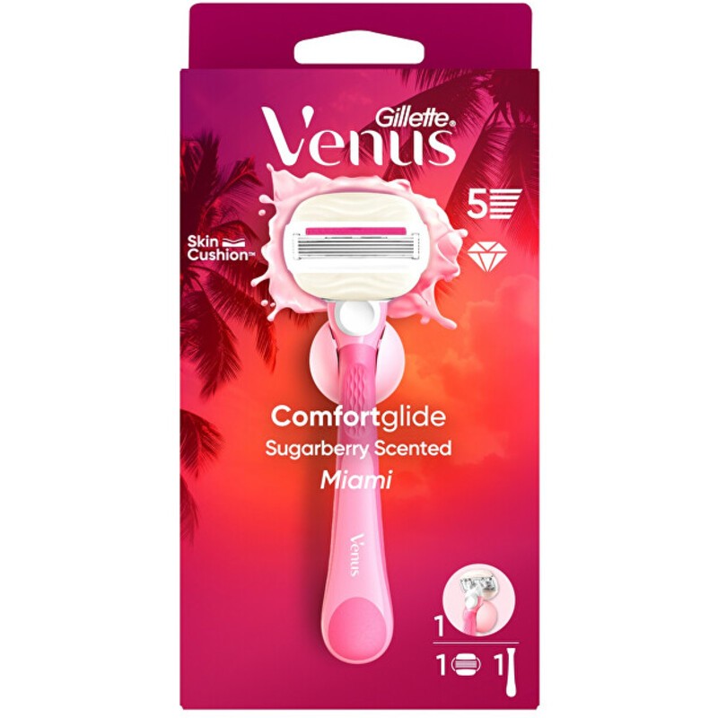Gillette Venus Comfortglide Miami - Shaver + 1 head donna