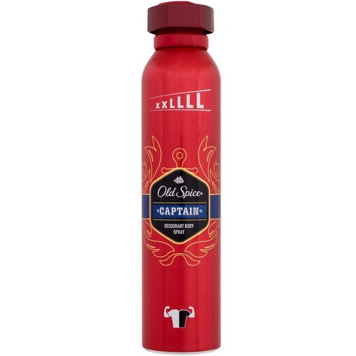 Old Spice Deodorante spray Captain Deodorant Body Spray 150ml uomo