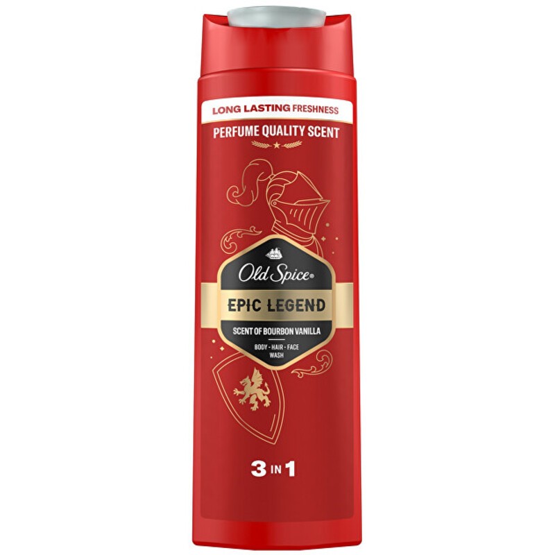 Old Spice Epic Legend Body-Hair-Face Wash - Shower Gel uomo 400ml