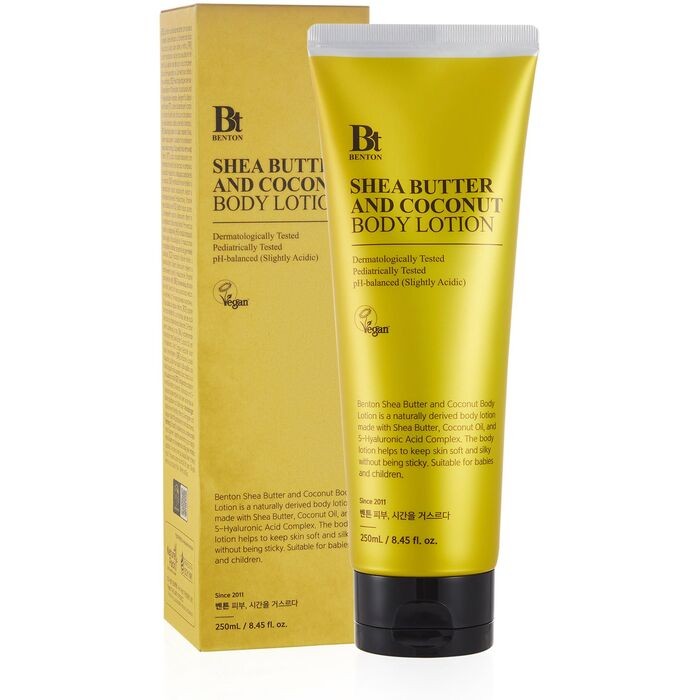 Benton Shea Butter And Coconut Body Lotion donna 250ml