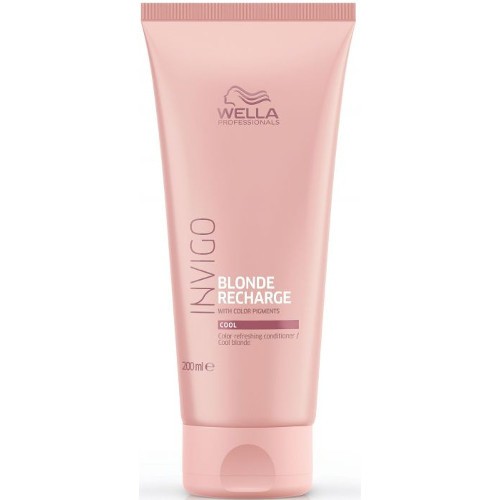 Wella Professionals Invigo Blonde Recharge Conditioner with Purple Pigments balsamo per neutralizzare i toni gialli 200ml donna
