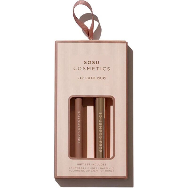 Sosu Lip Luxe Duo Nude - Gift set of decorative cosmetics donna