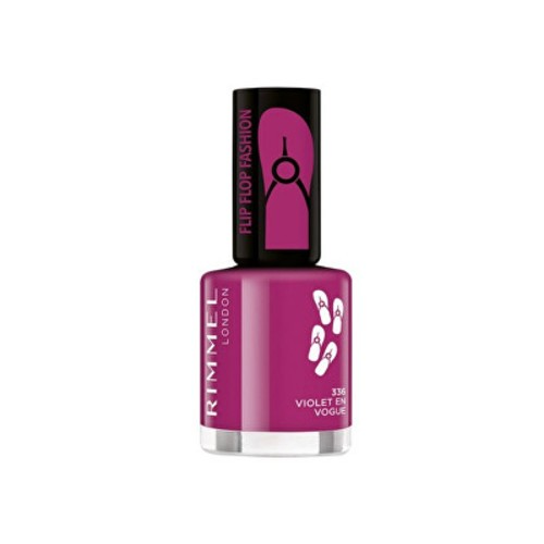 Rimmel London 60 SECONDS super shine 336violet vogue 8 ml Donna
