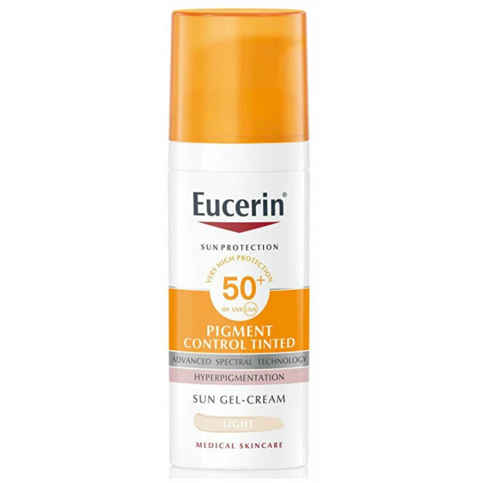 Eucerin Pigment Control CremaGel Solare Colorato SPF 50 50 ml donna Medium
