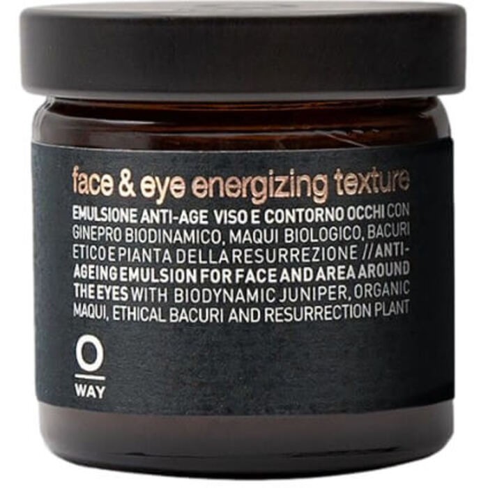 OWAY Face & Eye Energizing Texture - Anti-aging emulsion for the face and eye area donna 50ml