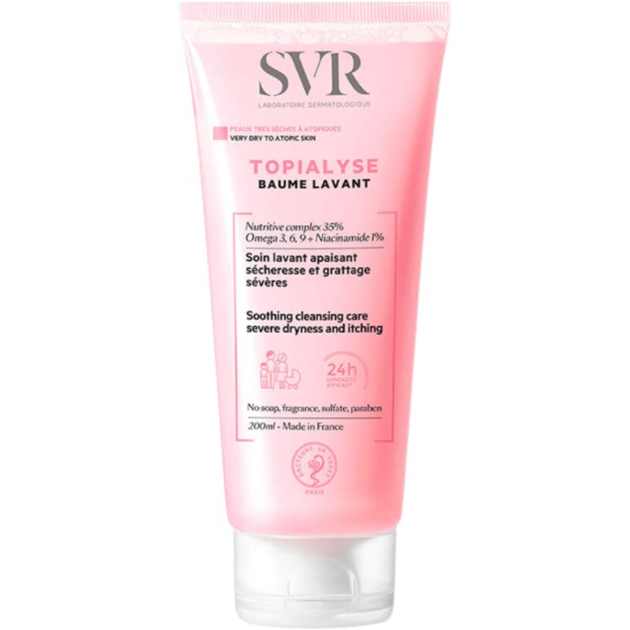 Svr Laboratoire Dermatologique TOPIALYSE baume lavant 200 ml Donna