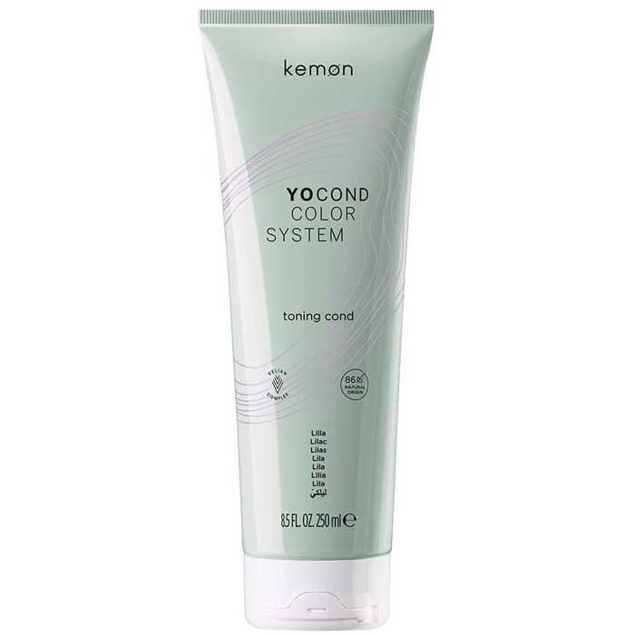 Kemon Yo Cond Color System Toning Cond Tnovac kondicionr pro oiven barvy 250 ml Lilac donna