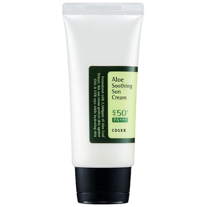 COSRX Aloe SPF 50 Pa Crema Solare Lenitiva Crema solare lenitiva donna 50ml