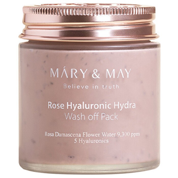 Mary&May Rose Hyaluronic Hydra Wash off Pack 125g
