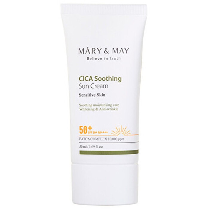 Mary&May CICA Soothing Sun Cream SPF50+ PA++++ 50ml