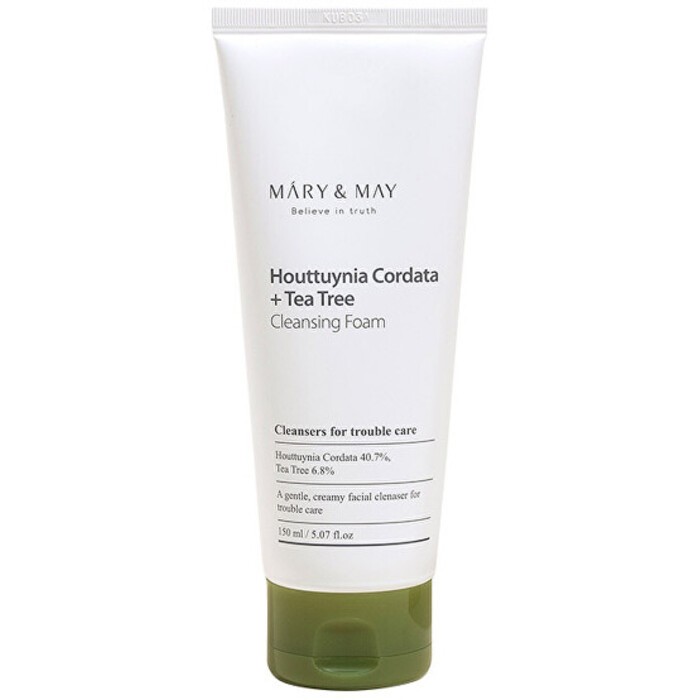 Mary&May Houttuynia Cordata + Tea Tree Cleansing Foam 150ml