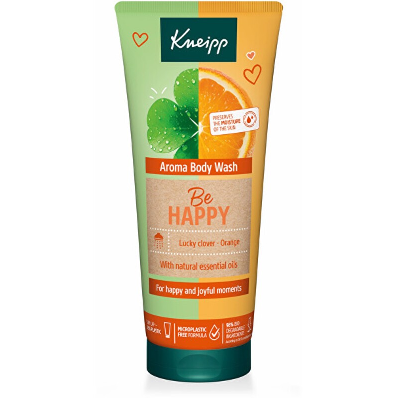 Kneipp Feel Happy & Free Aroma Body Wash - Shower Gel donna 200ml