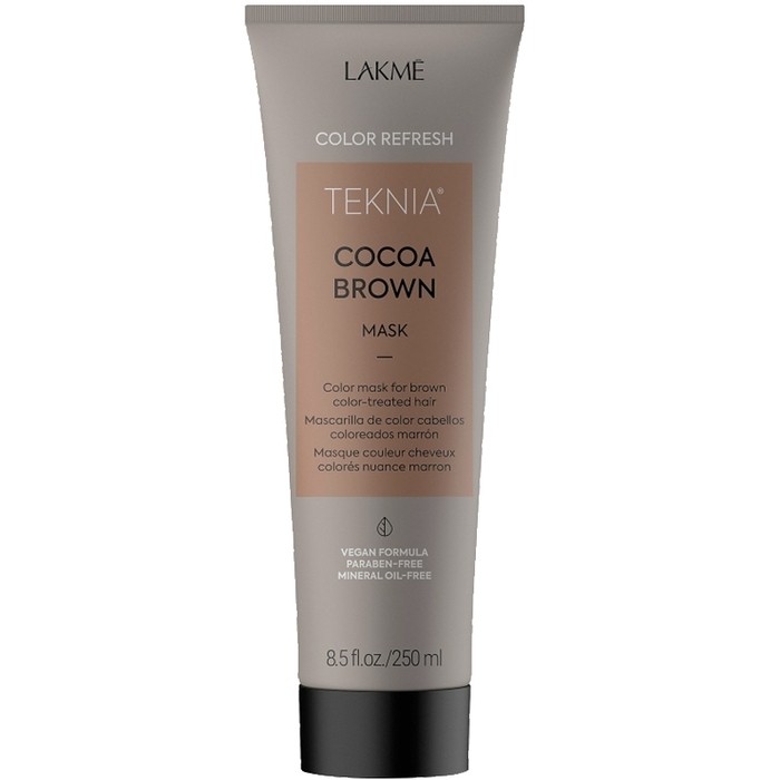 LAKME Teknia Refresh Cocoa Brown Mask maschera per capelli tinti nei toni del castano 250ml