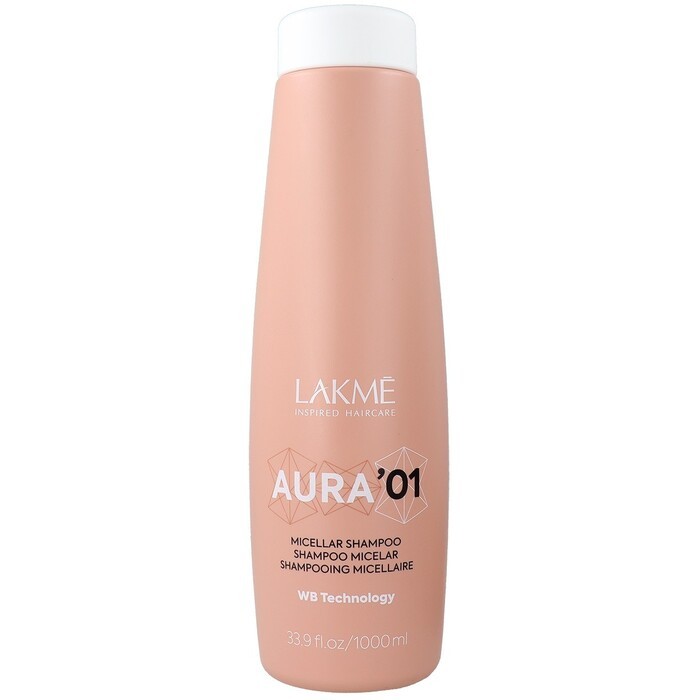 Lakm Aura 01 Micellar Shampoo Shampoo per la pulizia profonda per tutti i tipi di capelli donna 1000ml
