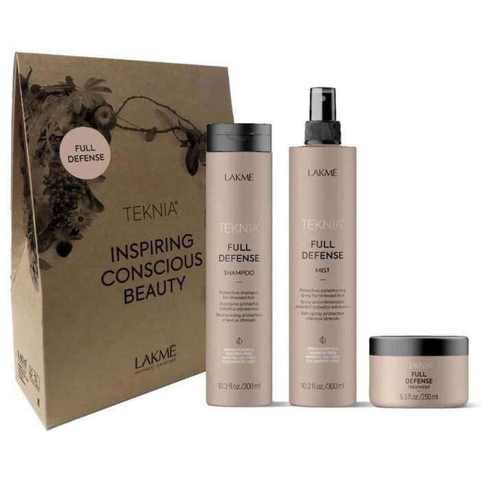 Lakmé Teknia Full Defense Pack 300ml + 300ml + 250ml