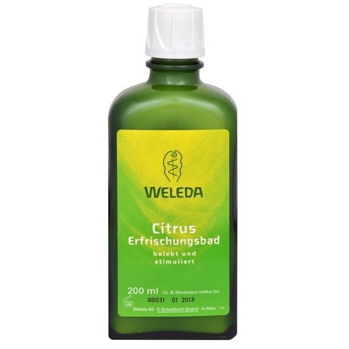 Weleda Citrus Bath Milk Refreshing Bath Foam Donna 200ml