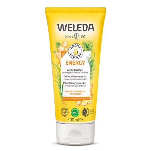 Weleda Aroma Shower Gel Doccia Energetico Gel Doccia Stimolante 200ml Donna