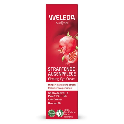 Weleda Firming Eye Cream Zpevujc on krm s grantovm jablkem a maca peptidy donna 12ml