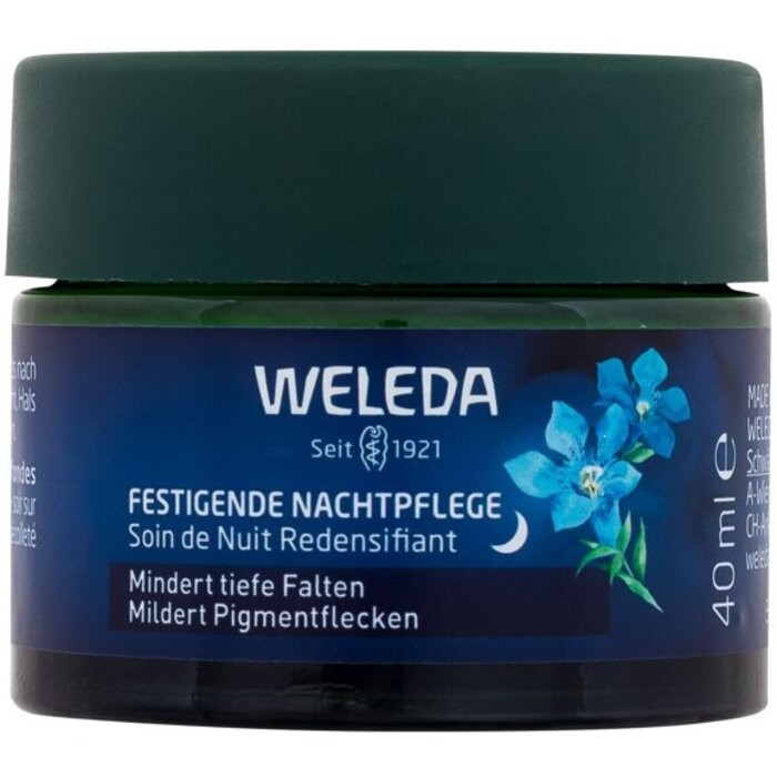 Weleda Blue Gentian & Edelweiss Contouring Night Cream - Night cream donna 40ml