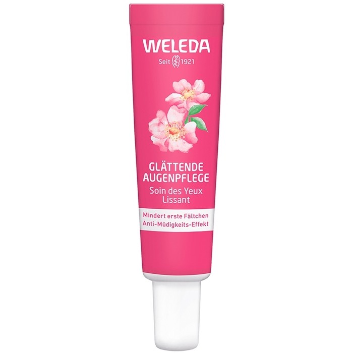 Weleda Wild Rose & White Tea Smoothing Eye Cream donna 12ml