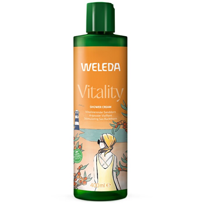 Weleda Shower Cream - Sea buckthorn shower cream donna 400ml