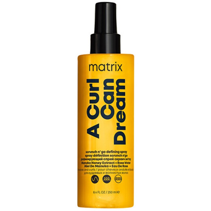Matrix A Curl Can Dream Scrunch ngo Defining Spray Spray defininte per capelli ricci e mossi donna 250ml