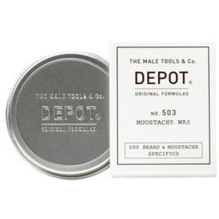 Depot 500 Beard Mustache Specifics No 503 Jojoba Oil Moustache Wax For Styling 30ml donna