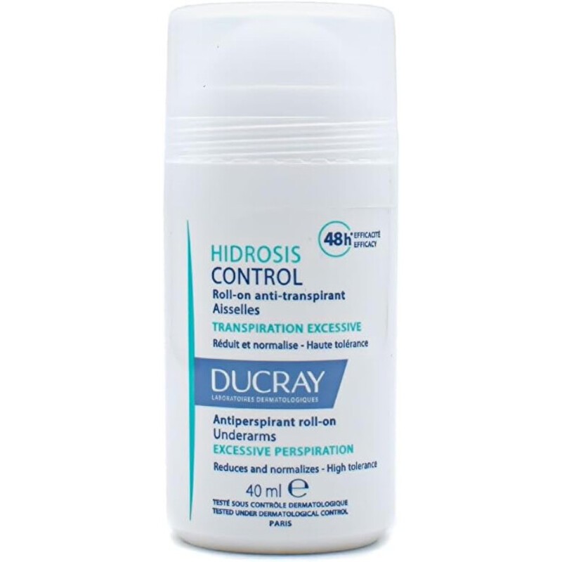Ducray HIDROSIS CONTROL rollon antiperspirant unitnderarms 40ml unisex